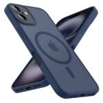 Luxury Frosted Phone Case For iPhone 17 17e 16e 16 15 14 13 12 11 Pro Max Plus Air For Magsafe Matte Transparent Magnetic Cover