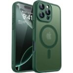 Luxury Frosted Phone Case For iPhone 17 17e 16e 16 15 14 13 12 11 Pro Max Plus Air For Magsafe Matte Transparent Magnetic Cover - Image 10