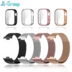 Metal Strap For Huawei Watch Fit 3 4 4Pro 5 Band With Soft TPU Case Screen