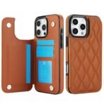 Card Slot Flip Leather Case For iPhone - Image 16
