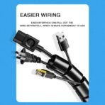 2M 16/10mm Flexible Spiral Cable Wire Protector Cable Organizer Computer Cord Protective Tube Clip Organizer Management Tools - Image 7