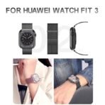 Metal Strap For Huawei Watch Fit 3 4 4Pro 5 Band With Soft TPU Case Screen - Image 8