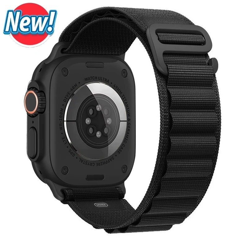 main-image-8 Alpine Loop Strap for Apple watch Ultra 3 2 Band 49mm 45mm 44mm 40mm 41mm 46mm 42mm Correa Bracelet iWatch Series 11 10 SE 9 8 7 - Image 1