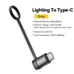Essager Lighting To Type C Adapter 3A Fast Charging IOS Female to Type-C Male Connector For IPhone 15 14 13 Pro IPad Converter - Image 2