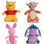 Cute Cartoon Bear Donkey Tigger Piglet Pig Plush Doll Comfortable Rag Doll Sitting Little Tiger Children's Toy