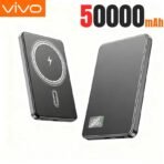 VIVO 500000mAh Magnetic Power Bank PD22.5W Fast Charging Portable Wireless External Battery for Magsafe For iPhone Samsung - Duplicate - [#12289] - Image 9