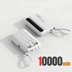Lenovo Fast Charging Mini Battery Pack 50000mAh Power Bank with 4 Built-in Type C Cables for iPhone Samsung Android Devices - Image 10