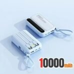 Lenovo Fast Charging Mini Battery Pack 50000mAh Power Bank with 4 Built-in Type C Cables for iPhone Samsung Android Devices - Image 7