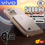 VIVO 500000mAh Magnetic Power Bank PD22.5W Fast Charging Portable Wireless External Battery for Magsafe For iPhone Samsung - Duplicate - [#12289] - Image 16