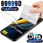 5 Pcs Hydrogel Film For Xiaomi Redmi Note 15 14 13 12 Pro Plus Poco X7 X6 Pro Xiaomi 15T 14T 13T Pro Full Cover Screen Protector - Image 8