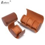 Embers Leather Watch Roll 1 2 3 Slots Luxury Genuine Watch Storage Box Travel Bag Watch Case Gift Box Watch Pouch - Image 14