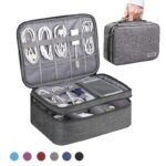 Multi-functional Large Capacity Waterproof Digital Electronic Organizer USB Data Line Charger Headphone Wire Travel Storage Bag