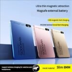 Travel Powerbank For Magsafe Wireless Charge Qi2 Power Banks Fast Charge External Battery With Bracket For iPhone 16 15 14 13 12 - Image 3