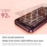 2PCS HD Glass For iPhone 18 17 16 15Pro Max Screen Protector Full Screen Tempered Glass Protection with Dust-free Cabin
