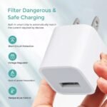 1-5Pcs USB Wall Charger Adapter Fast Charging For iPhone 14 13 12 11 Pro Max XR XS X 8 7 6 Plus for iPad Travel Adapter US Plug