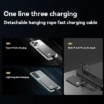 VIVO 500000mAh Magnetic Power Bank PD22.5W Fast Charging Portable Wireless External Battery for Magsafe For iPhone Samsung - Duplicate - [#12289] - Image 11
