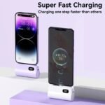 Lenovo Mini Capsule 50000mAh High Capacity Power Bank Portable Wireless Fast Charging External Battery For iPhone Huawei Samsung