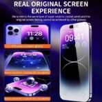 Oleophobic Coating Dust Free Screen Protector For iPhone 17 Pro Max 16 15 18 13 11 12 14 Pro Max SE 16e 7 8 Air Tempered Glass - Image 2