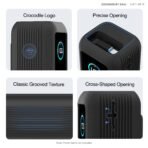Silicone Case for Anker Zolo 25000mAh 165W Power Bank Portable Charger Protective Case Travel Carrying Case TF/SIM storage Bag - Image 5