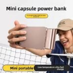 Travel Powerbank For Magsafe Wireless Charge Qi2 Power Banks Fast Charge External Battery With Bracket For iPhone 16 15 14 13 12 - Image 2