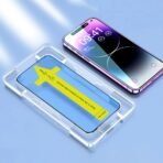 Oleophobic Coating Dust Free Screen Protector For iPhone 17 Pro Max 16 15 18 13 11 12 14 Pro Max SE 16e 7 8 Air Tempered Glass - Image 3