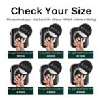 Cover For Apple watch Case 46mm 42mm 44mm 40mm 45mm 41mm Bling Rhinestone PC Bumper Protector Face iWatch Series 11 10 SE 9 8 7 - Image 8