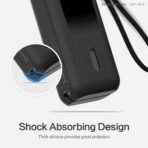Silicone Case for Anker Zolo 25000mAh 165W Power Bank Portable Charger Protective Case Travel Carrying Case TF/SIM storage Bag - Image 6