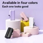 Lenovo Mini Capsule 50000mAh High Capacity Power Bank Portable Wireless Fast Charging External Battery For iPhone Huawei Samsung - Image 4