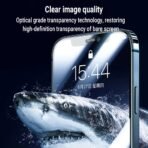 Oleophobic Coating Dust Free Screen Protector For iPhone 17 Pro Max 16 15 18 13 11 12 14 Pro Max SE 16e 7 8 Air Tempered Glass - Image 4