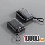 Lenovo Fast Charging Mini Battery Pack 50000mAh Power Bank with 4 Built-in Type C Cables for iPhone Samsung Android Devices - Image 14